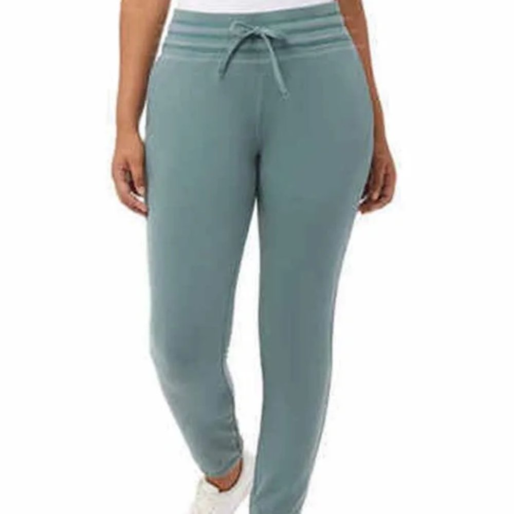 NWoT 32 Degrees Women's Midweight Double Soft Jogger Green Size L $60 1A009